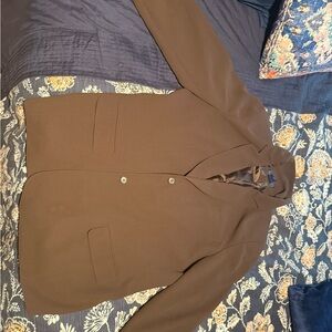 Laura Scott Women's Chocolate Brown Blazer